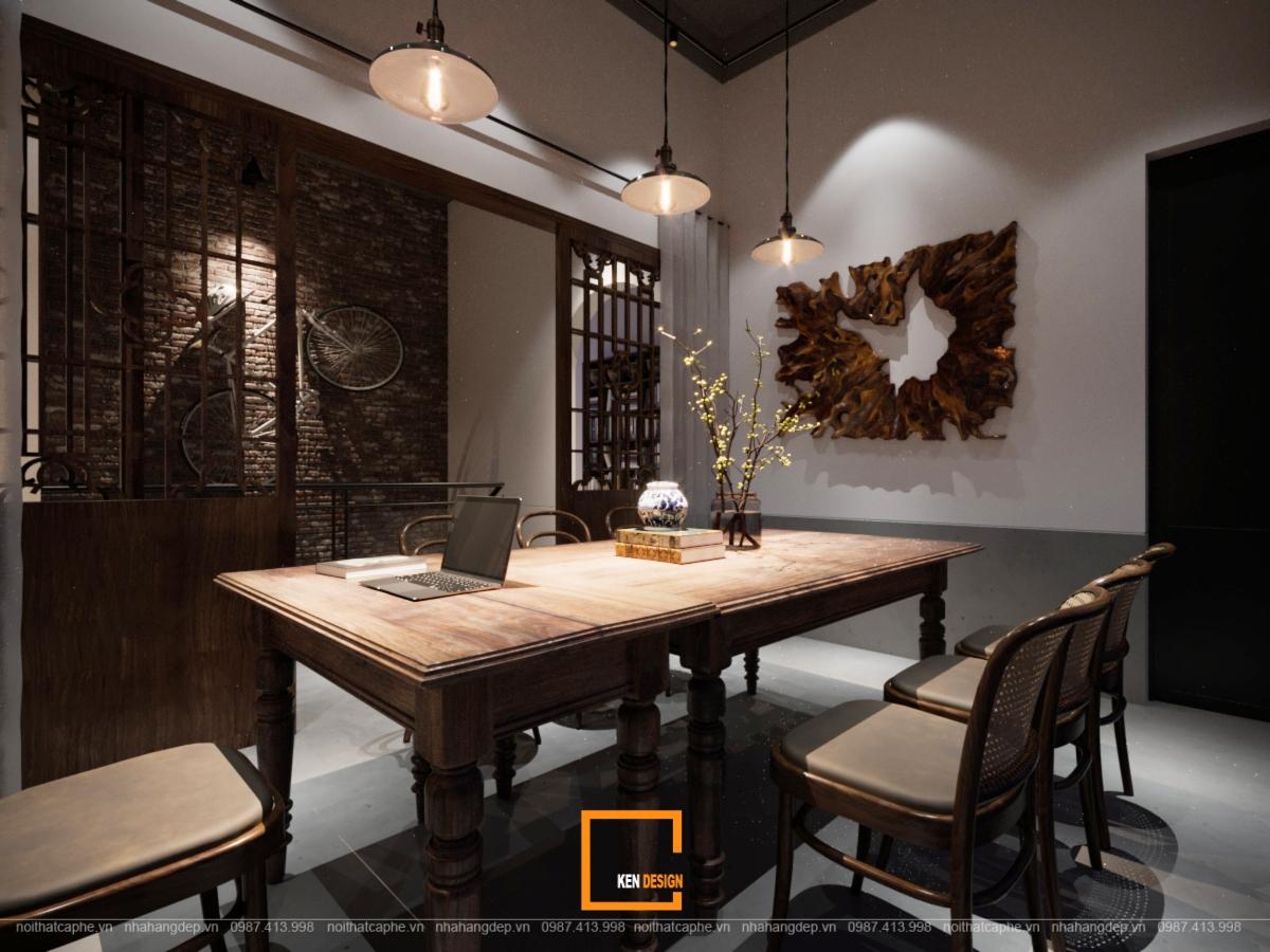 lưu ý lựa chọn nội thất cafe rustic